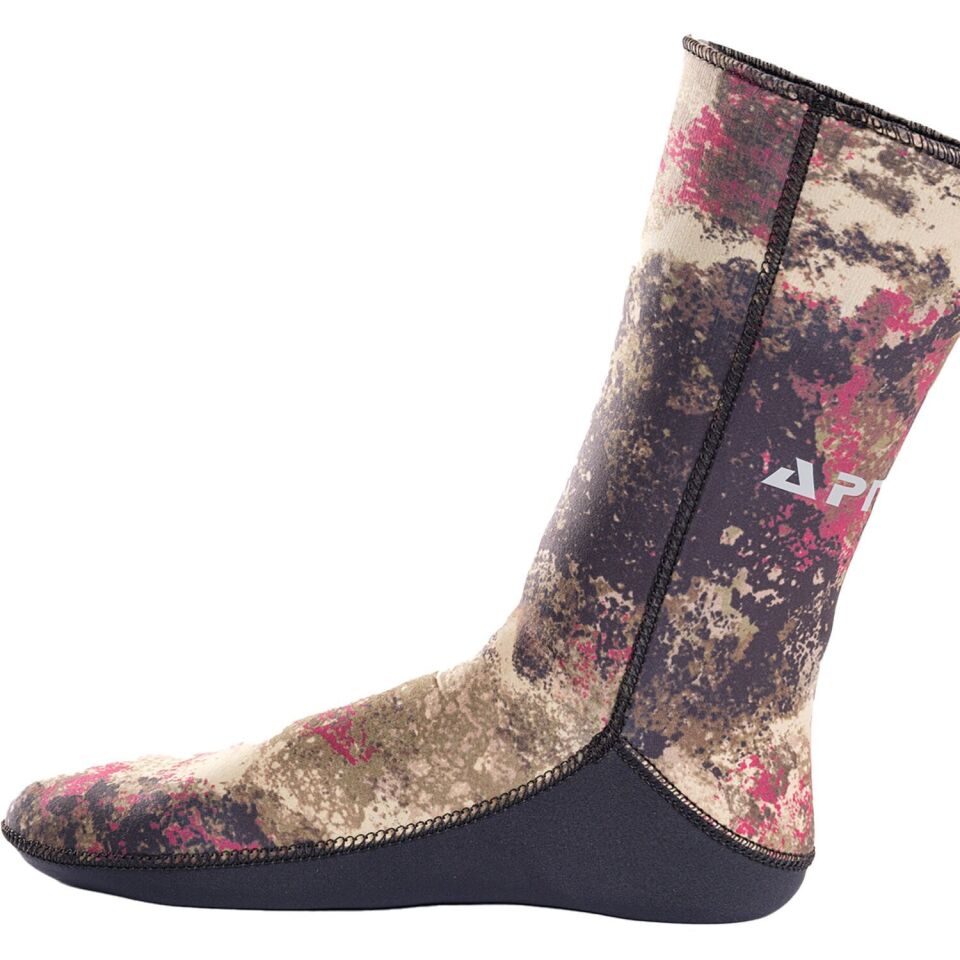Apnea 3mm İçi Dışı Jarse Kamuflaj Çorap