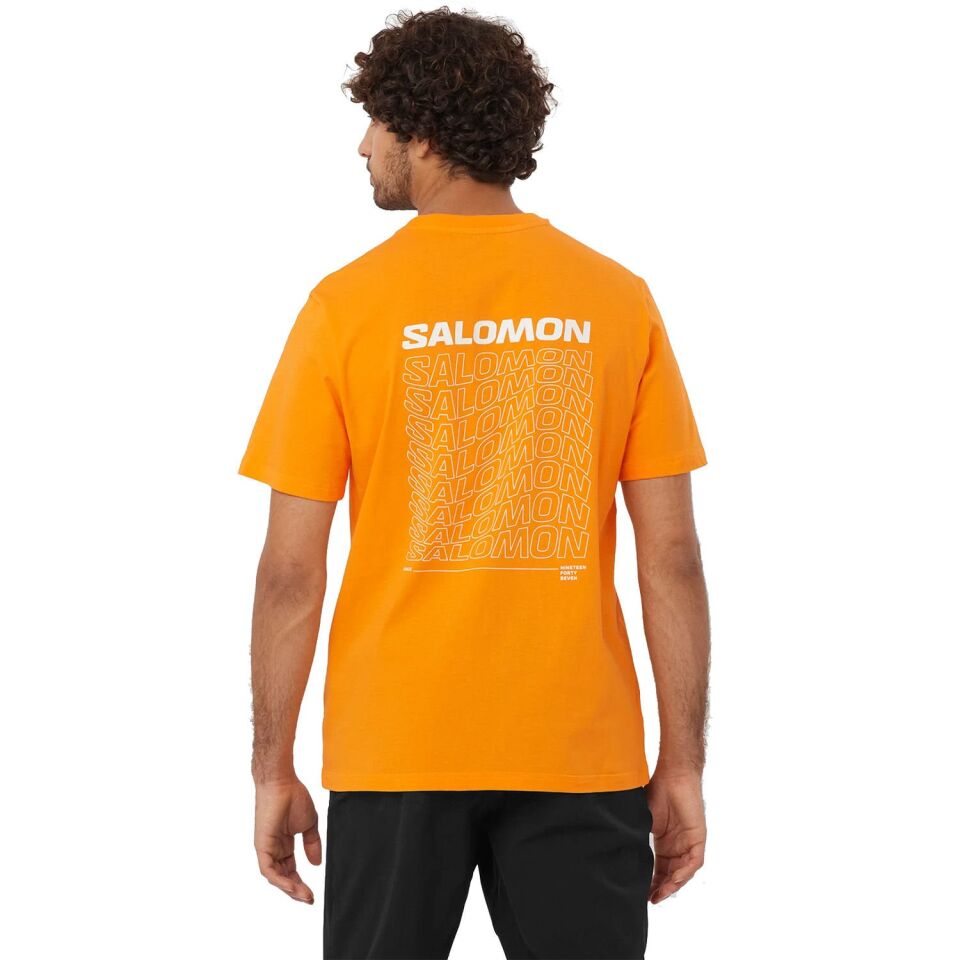 Salomon Graphic Perf SS Tee Erkek T-Shirt