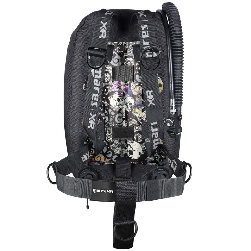 Mares Psycho Calavera Single Backmount Set-XR Line