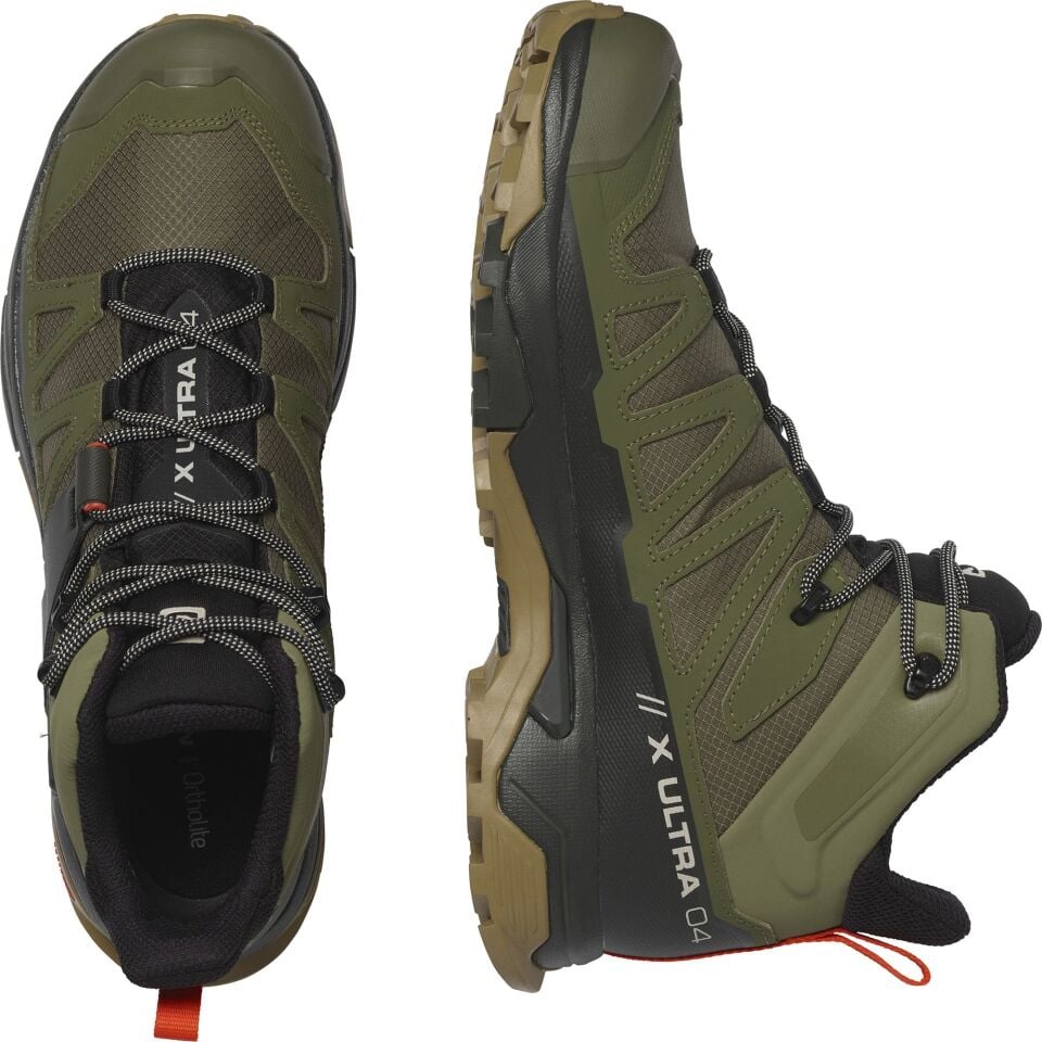 Salomon X Ultra 4 Mid Gore-Tex Erkek Bot Yeşil - 42