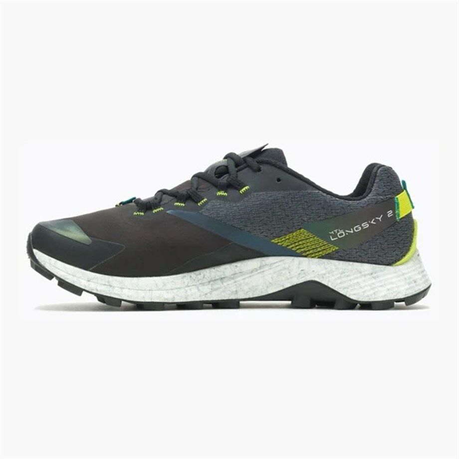 Merrell Mtl Long Sky 2 Shield Erkek Outdoor Ayakkabı Siyah-Yeşil - 45