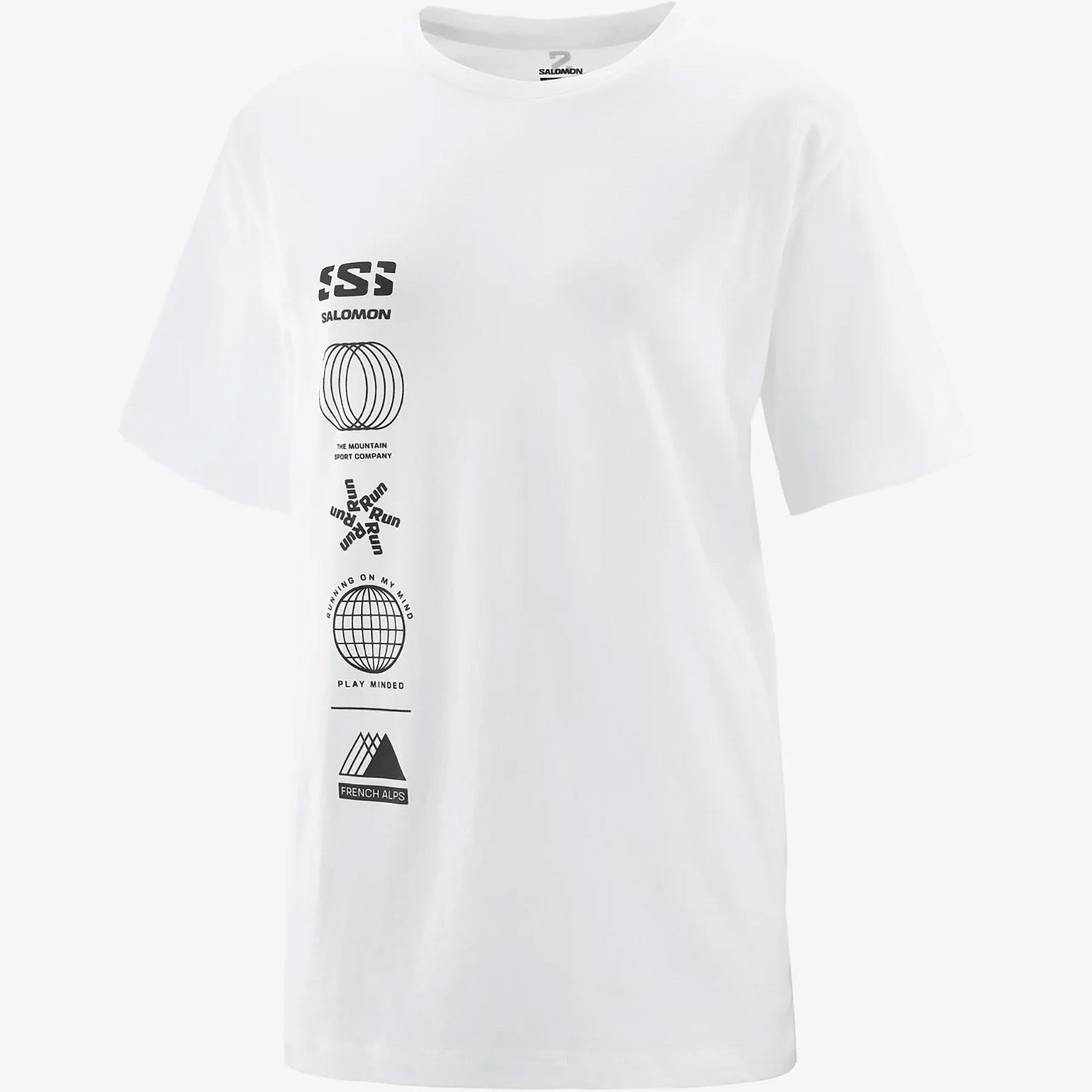 Salomon Logo Combo SS Tee Kadın T-Shirt