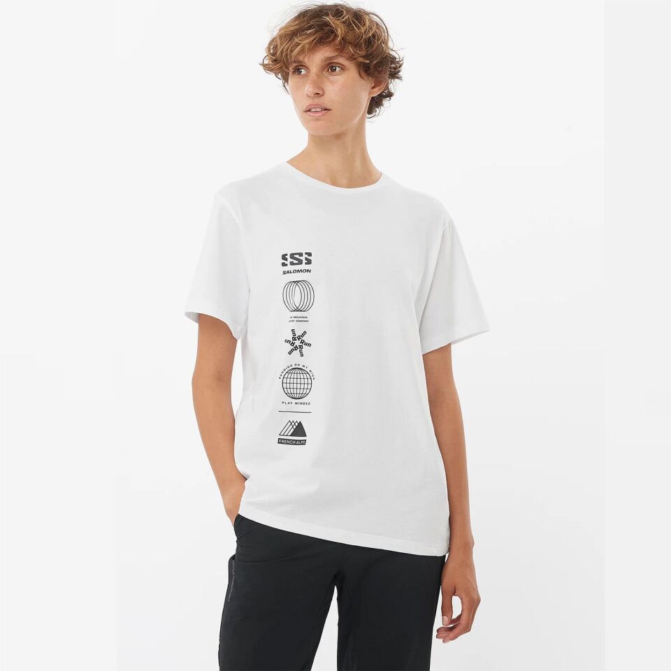 Salomon Logo Combo SS Tee Kadın T-Shirt