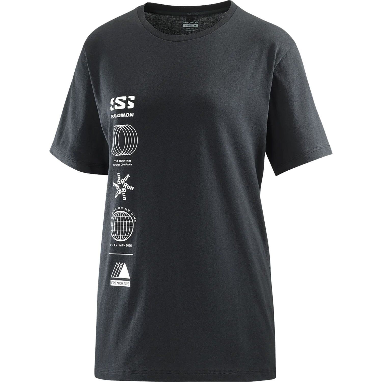 Salomon Logo Combo SS Tee Kadın T-Shirt