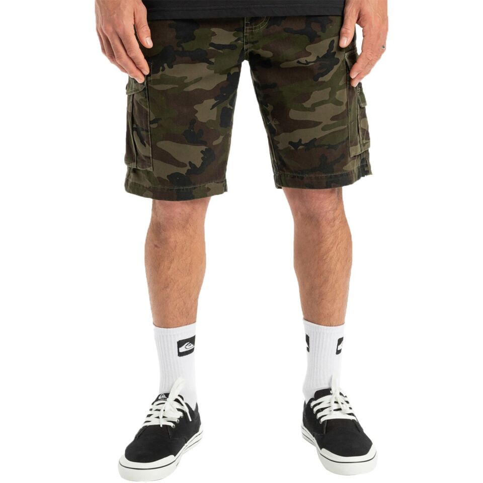 Quiksilver Crucial Battle Cargo Erkek Şort Yeşil - 34