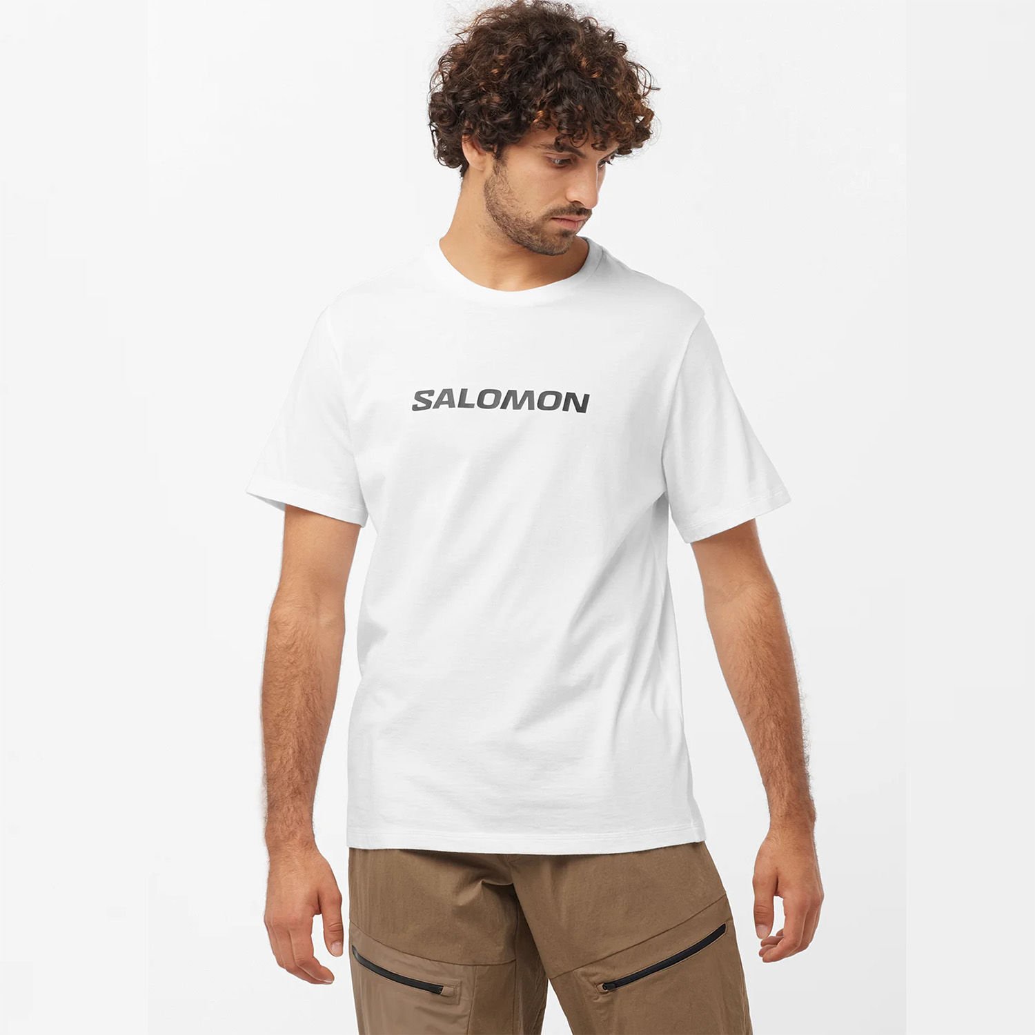 Salomon Sal Logo Perf SS Tee Erkek T-Shirt