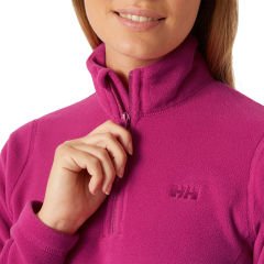 Helly Hansen Light Halfzip Kadın Polar Mor - XL