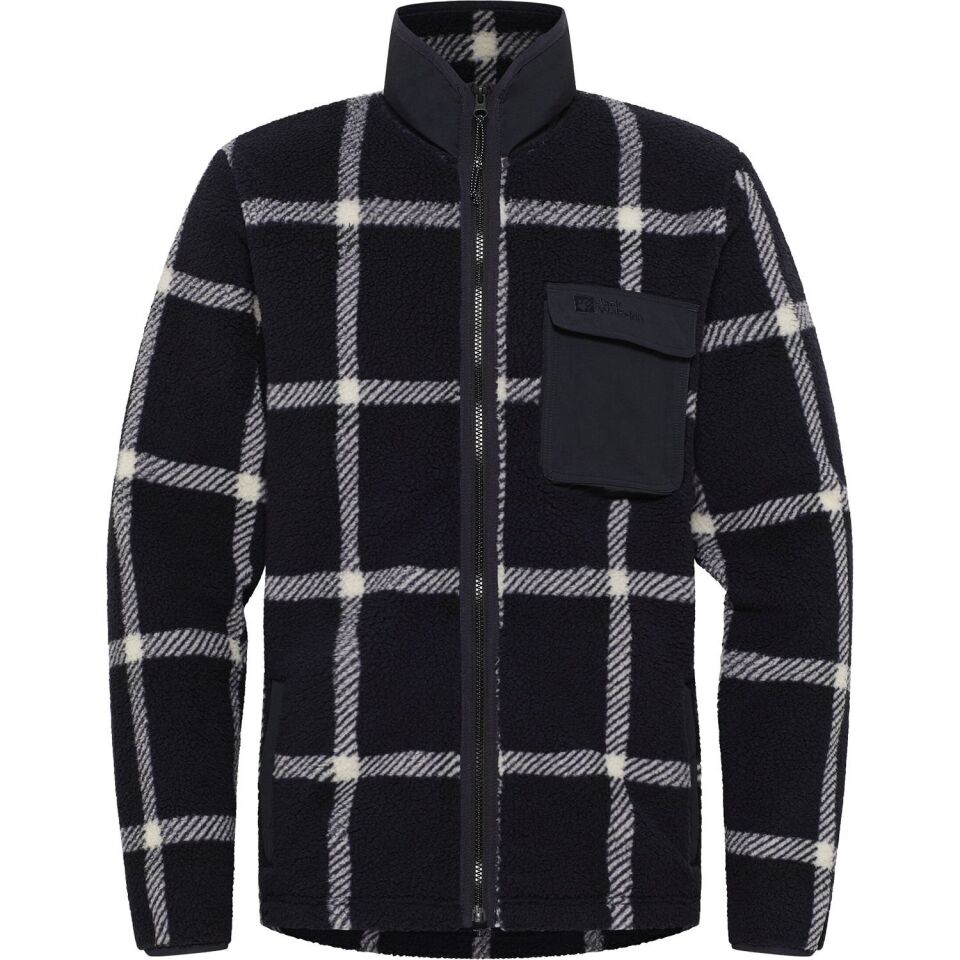 Jack Wolfskin Felslicht Check Erkek Polar