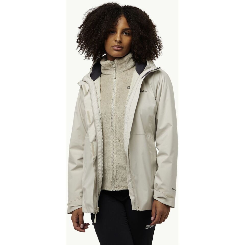 Jack Wolfskin Rotwand 3in1 Kadın Ceket