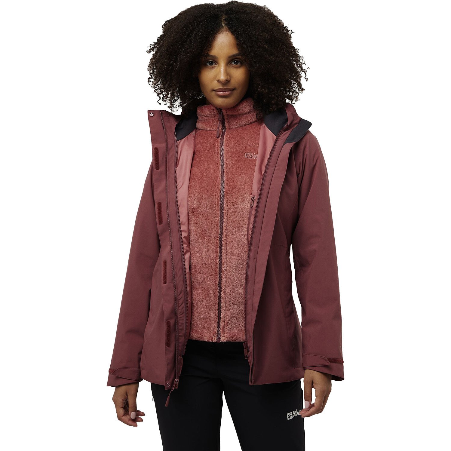 Jack Wolfskin Rotwand 3in1 Kadın Ceket