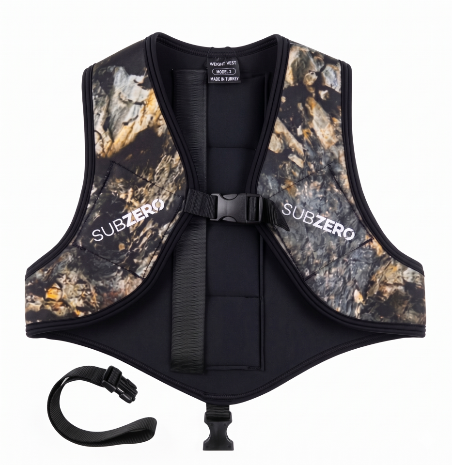 Subzero Sırt Ağırlık Yeleği Taş Kamuflaj (Kurşunsuz)