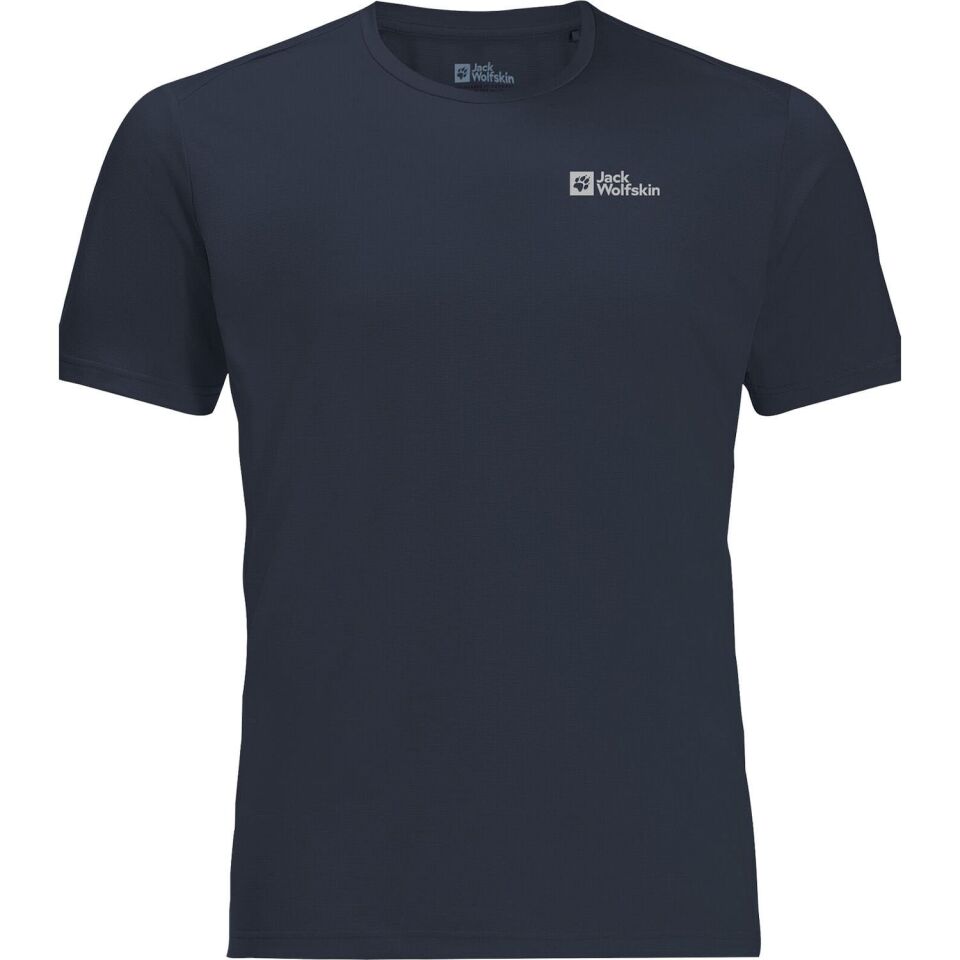 Jack Wolfskin Delgami SS Erkek T-Shirt Lacivert - L
