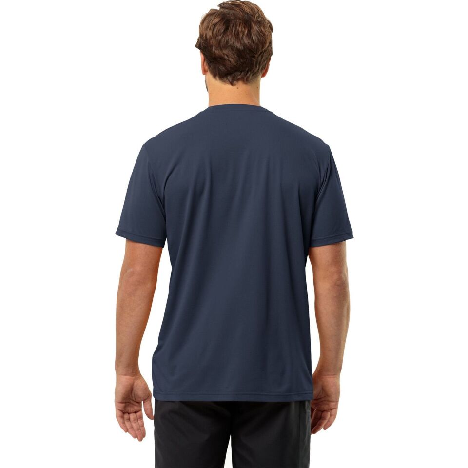 Jack Wolfskin Delgami SS Erkek T-Shirt Lacivert - L