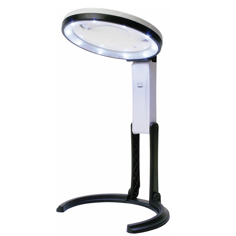 Konus Flexo-120 Bifokal 2x-5x Hareketli Masa Üstü Büyüteç