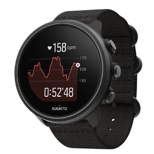 SUUNTO 9 G1 BARO CHARCOAL BLACK TITANIUM UNİSEX AKILLI SAAT