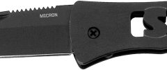 SOG Micron Black Tanto Bıçak-Anahtarlık