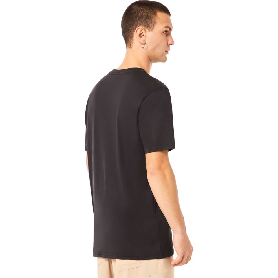 Oakley Classic B1B Pocket Tee Erkek T-Shirt Siyah - XL