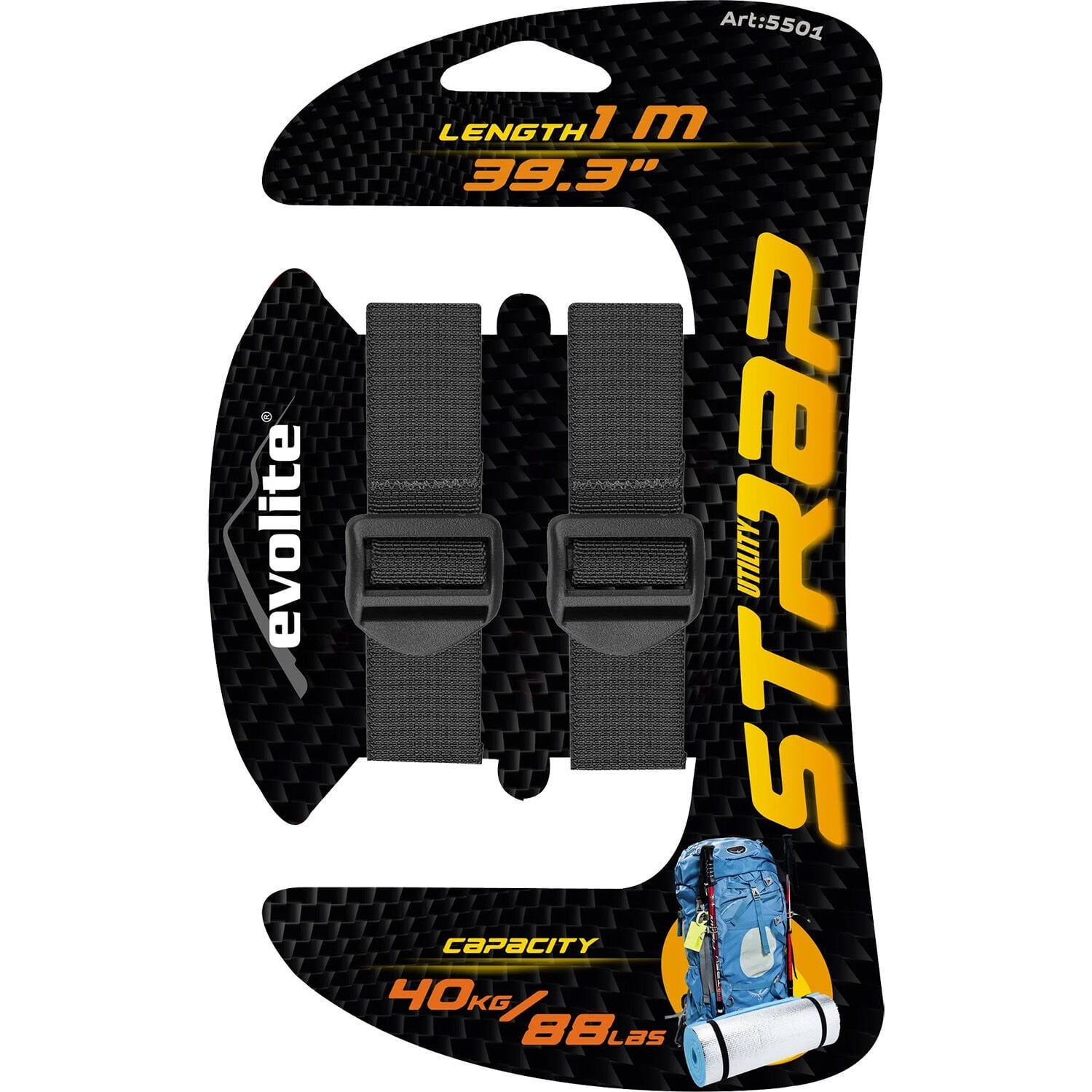 Evolite Straps 1 Metre Sıkıştırma Perlonu - 2 Adet