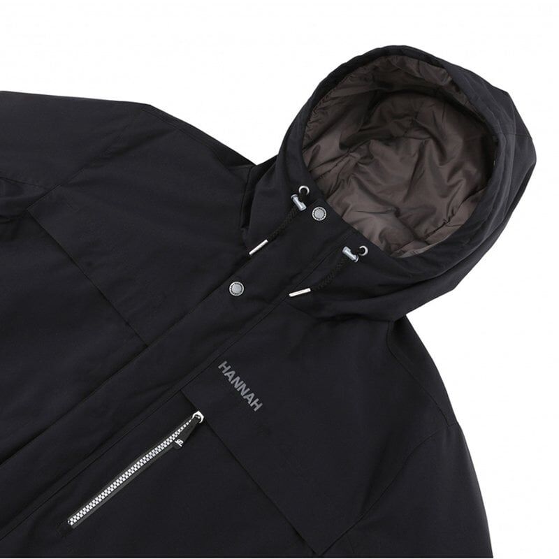 Hannah Frank Erkek Outdoor Mont M - ANTRASİT - SİYAH