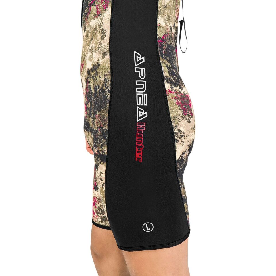 Apnea Hunter Avcı 3mm Shorty Kamuflaj