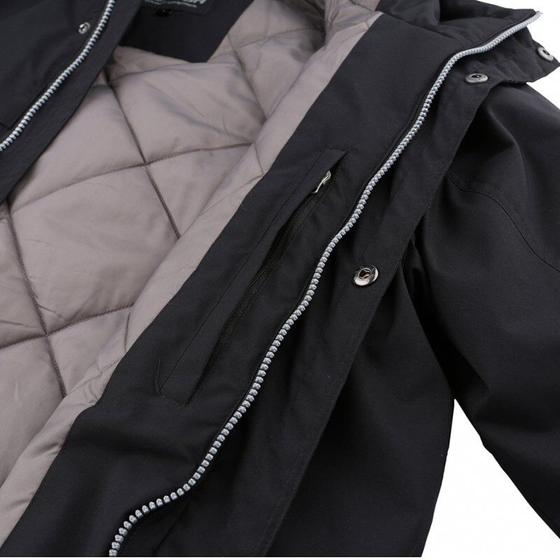 Hannah Frank Erkek Outdoor Mont XXL - ANTRASİT - SİYAH