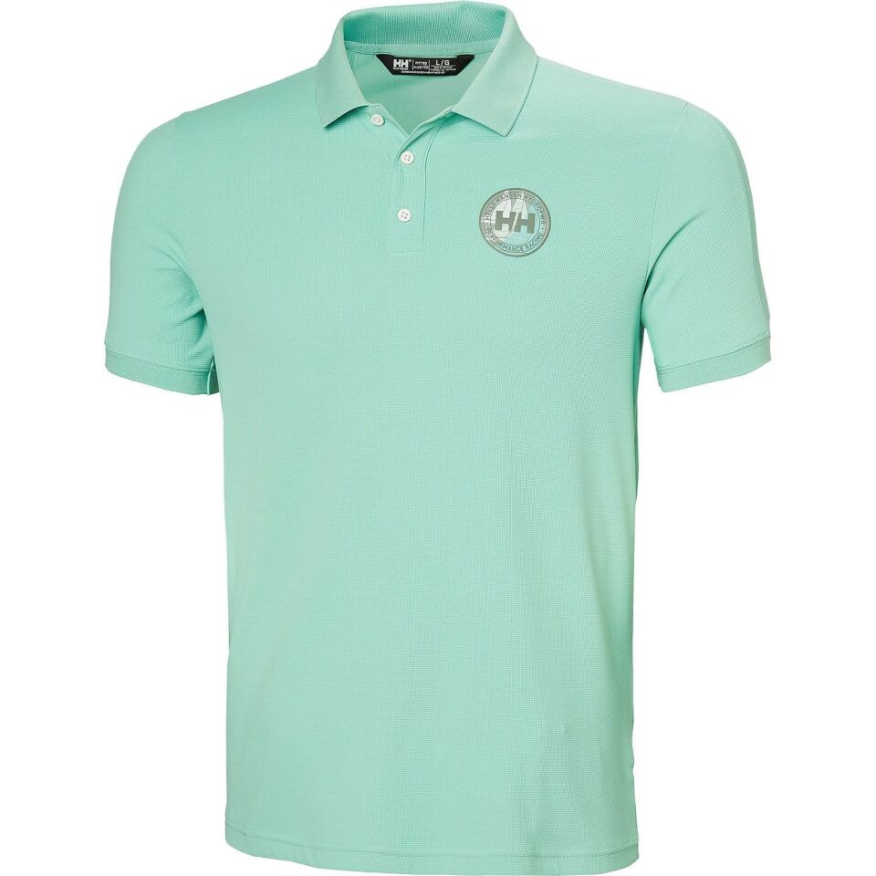 Helly Hansen HP Race Polo 2.0 Erkek T-Shirt Yeşil - XL