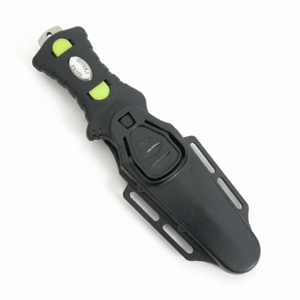 Kraken KN167P Çelik Dalış Bıçağı - Siyah