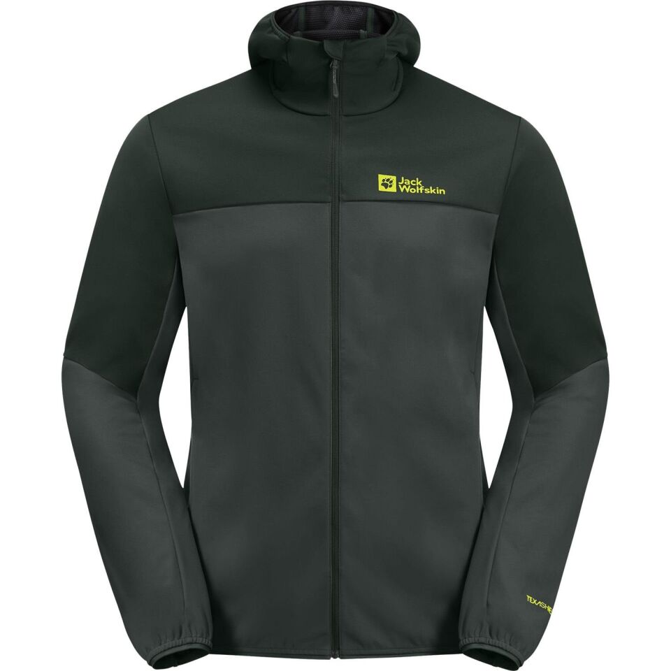 Jack Wolfskin Feldberg Hoody Erkek Rüzgarlık Yeşil - S