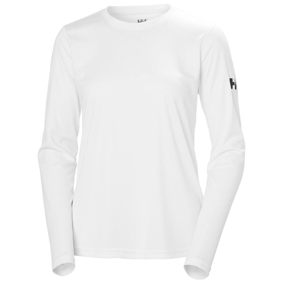 Helly Hansen Tech Crew LS 2.0 Kadın Sweatshirt Beyaz - L