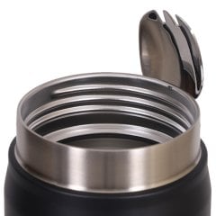 Stanley Klasik Paslanmaz Çelik Yemek Termosu Kaşıklı 0,40 LT Stanley The Legendary Food Jar + Spork 14OZ / 0.4L