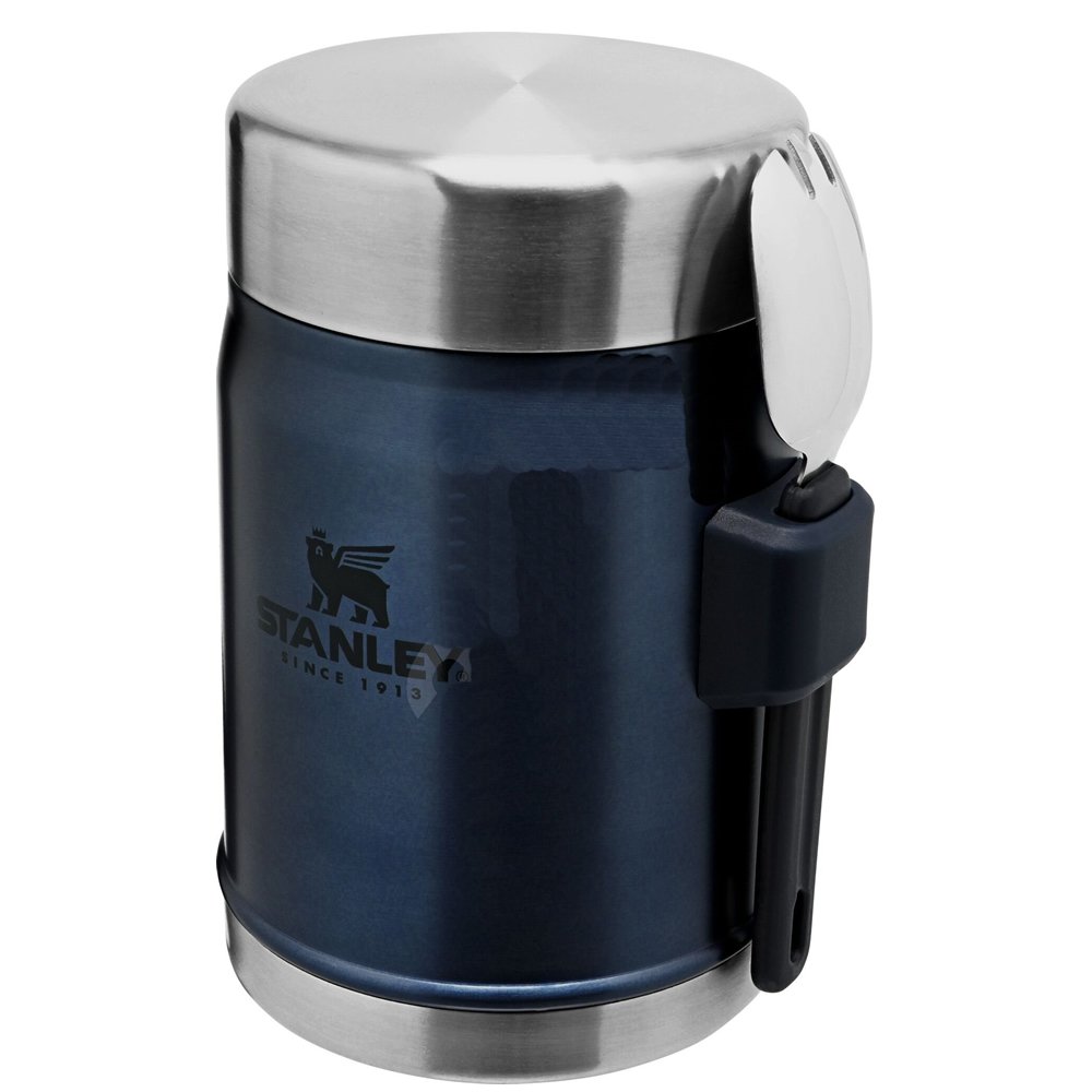 Stanley Klasik Paslanmaz Çelik Yemek Termosu Kaşıklı 0,40 LT Stanley The Legendary Food Jar + Spork 14OZ / 0.4L
