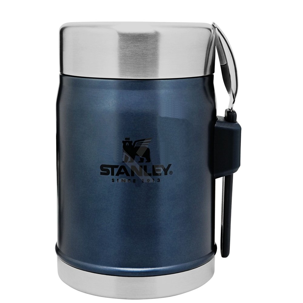 Stanley Klasik Paslanmaz Çelik Yemek Termosu Kaşıklı 0,40 LT Stanley The Legendary Food Jar + Spork 14OZ / 0.4L