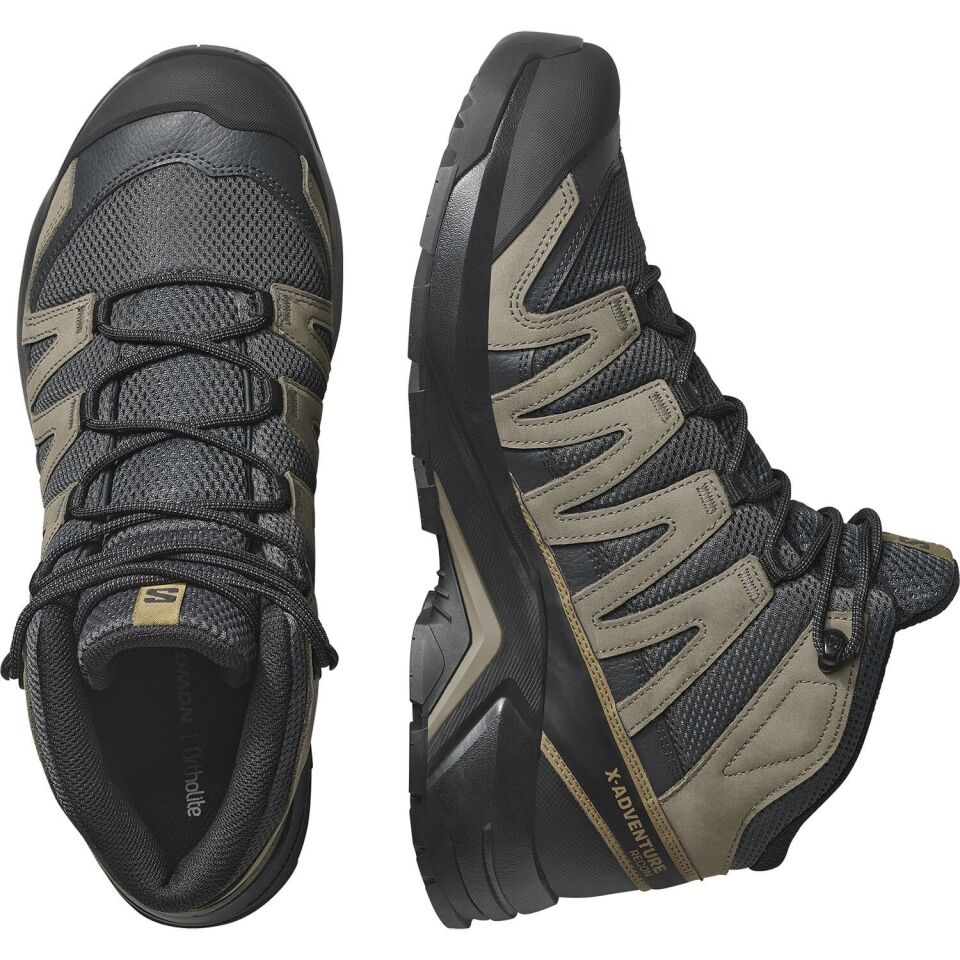 Salomon X Adventure Recon Mid Waterproof Erkek Bot Gri - 46