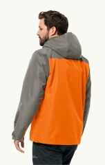 Jack Wolfskin Taubenberg 3in1 Erkek Ceket TURUNCU - GRI - XL