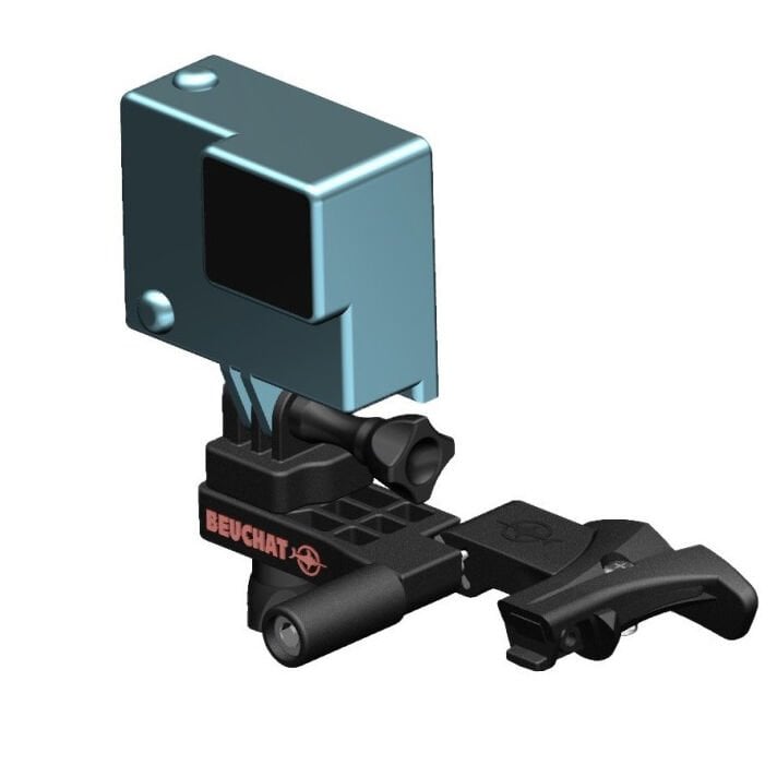 BEUCHAT Hero Zıpkın Serisi için  Kamera Aparatı