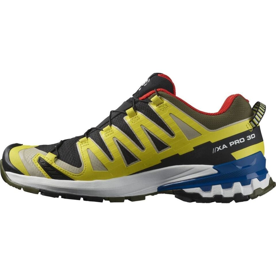 Salomon XA PRO 3D V9 Gore-Tex Erkek Ayakkabı Siyah-Sarı - 44