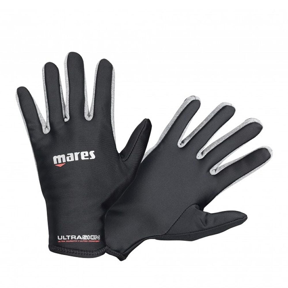 Mares Ultra Skin Dalış Eldiveni Siyah - M