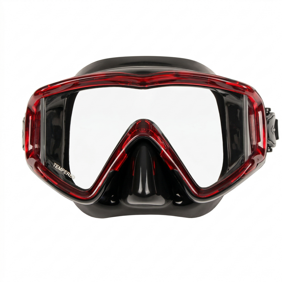 Subzero Code Maske - Kırmızı/Siyah