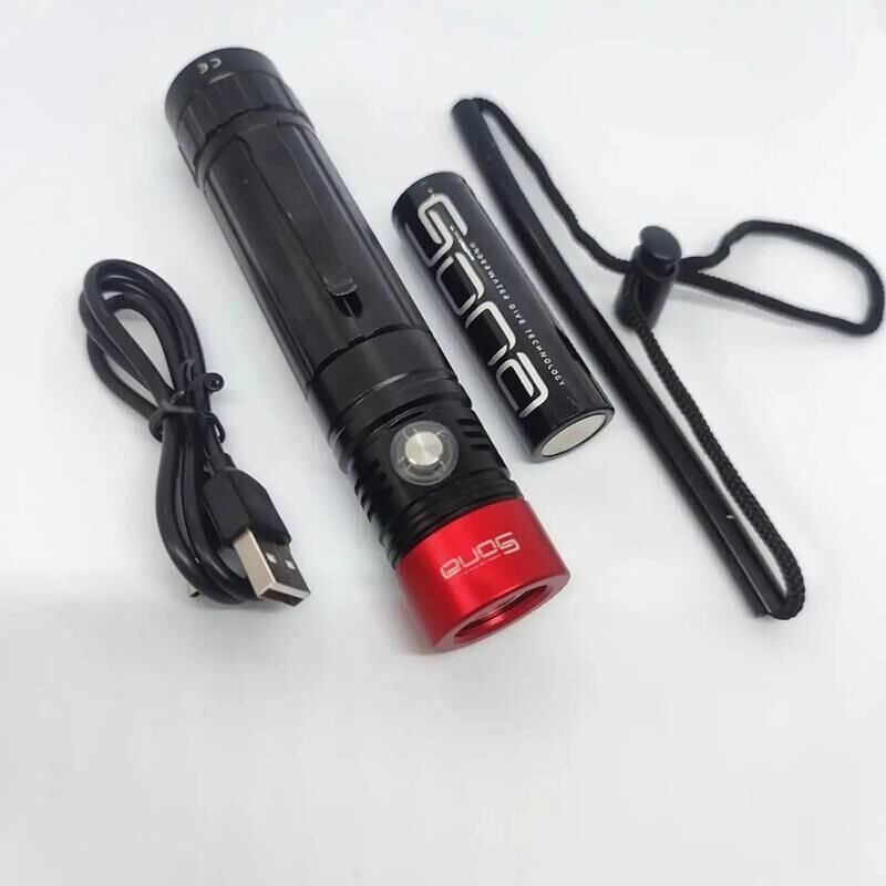 Sona 2000 Lümen Dalış ve Arama Feneri