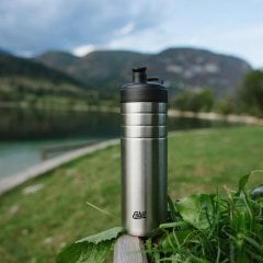 Esbit Majoris Paslanmaz Çelik Spor Matara Gri 0,60L