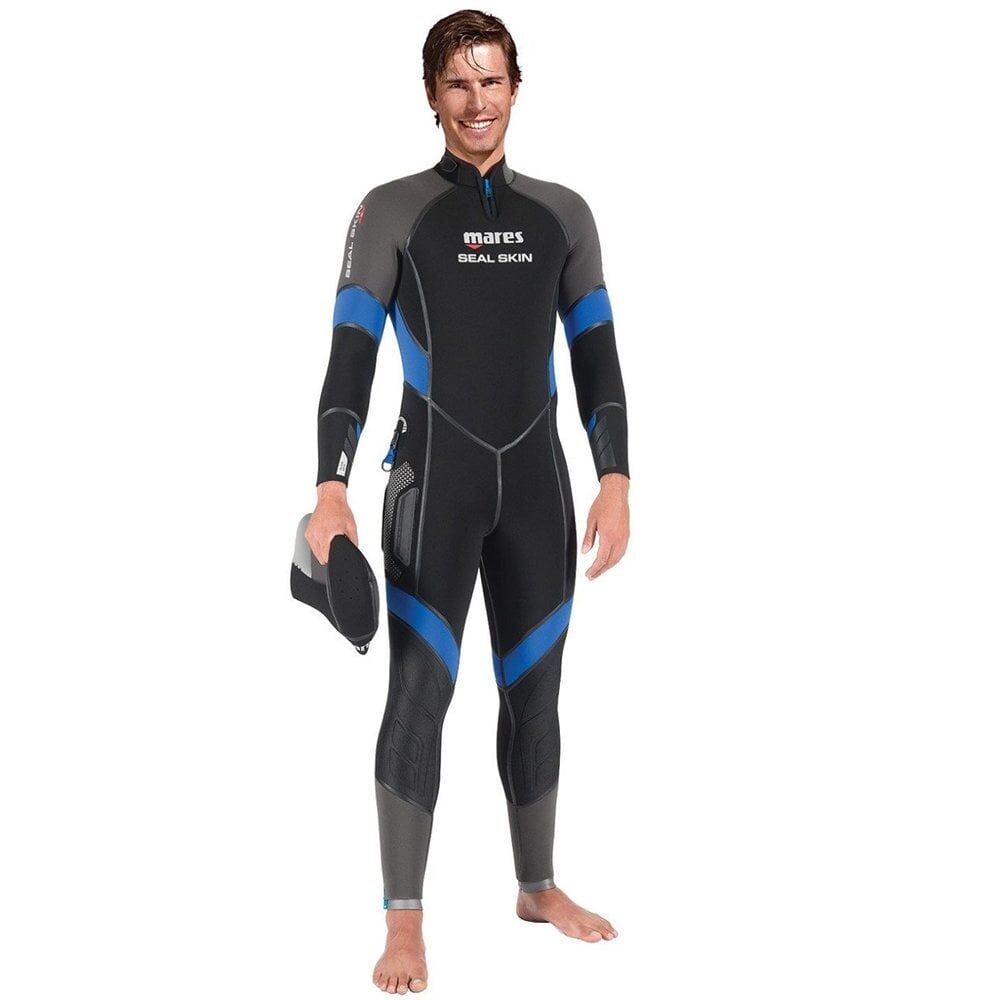 Mares Seal Skin 6mm Islak Scuba Dalış Elbisesi Siyah - XXL