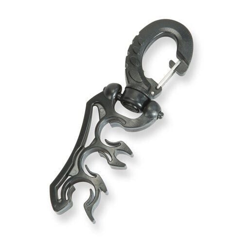 Kraken Üçlü Fırdöndülü Hortum Tutucu (Siyah)