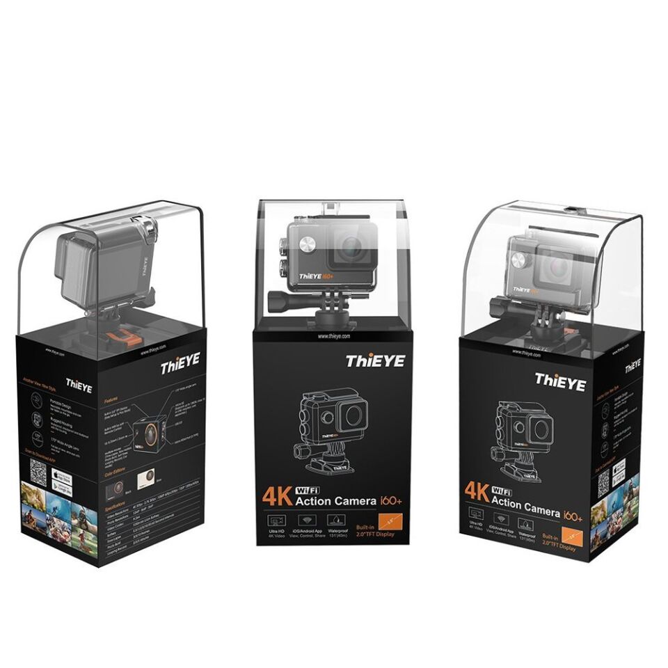 ThiEYE i60+ 4K Ultra HD Wifi Aksiyon Kamera
