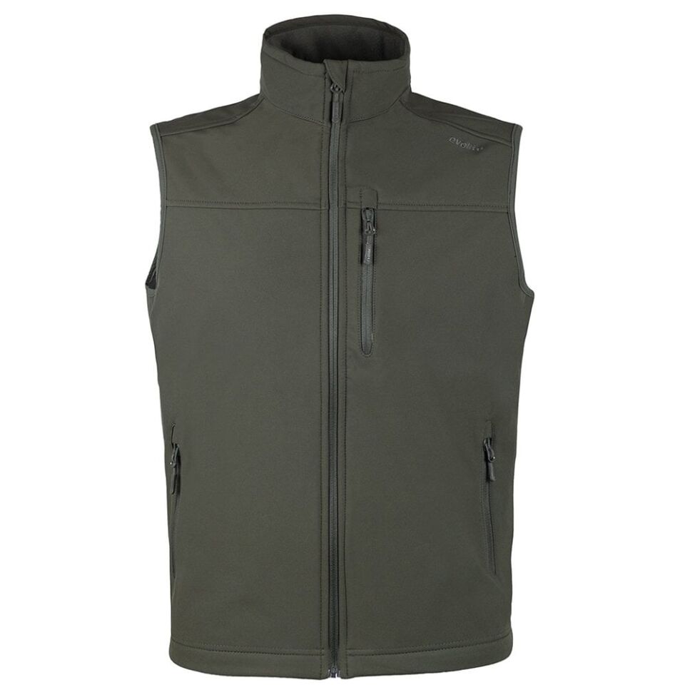 Evolite Bay Krypton Softshell Yelek Haki - M