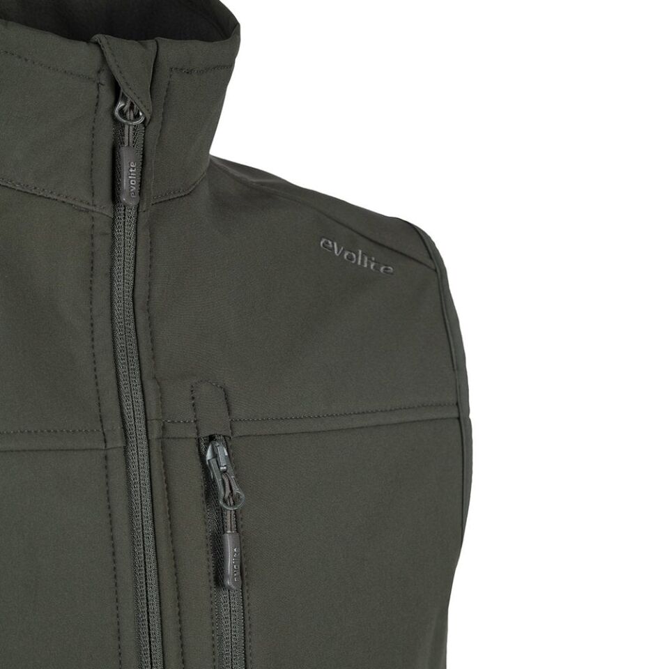 Evolite Bay Krypton Softshell Yelek Haki - M
