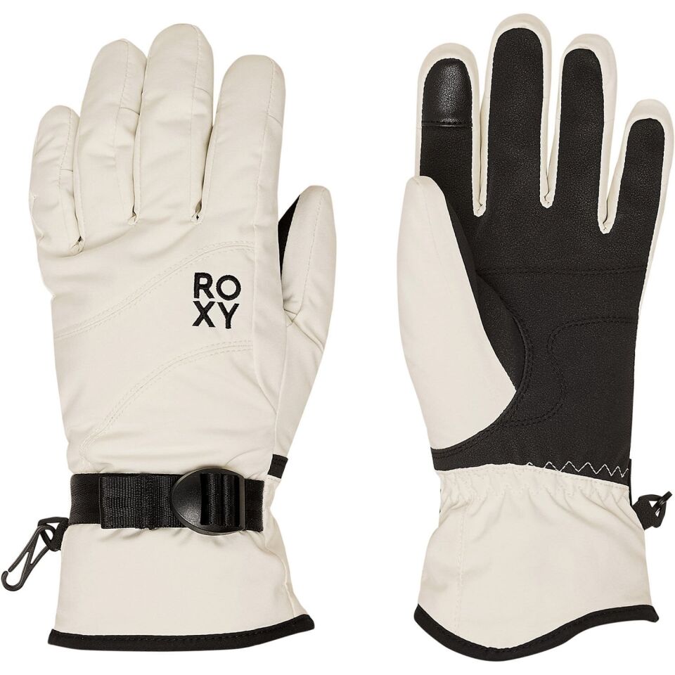 Roxy Jetty Solid Gloves Kadın Eldiven Krem Rengi - L