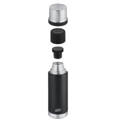 Esbit Sculptor Paslanmaz Çelik Vakumlu Termos Siyah 1L