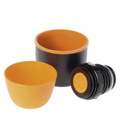 Esbit Paslanmaz Çelik Vakumlu Termos Siyah 0,50L