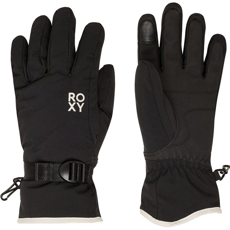 Roxy Jetty Solid Gloves Kadın Eldiven Antrasit - S