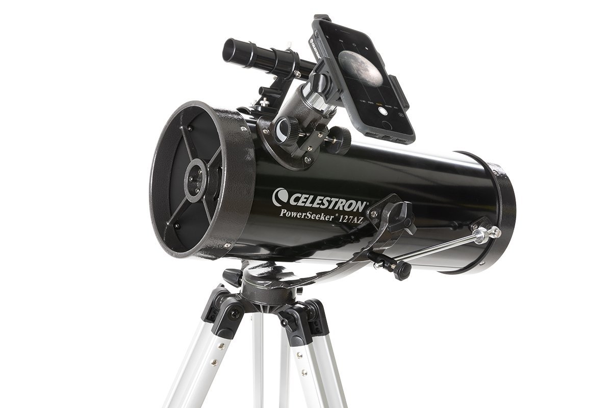 Celestron 22040 Powerseeker 127AZ Teleskop + Ay Filtresi & Akıllı Telefon Adaptörü